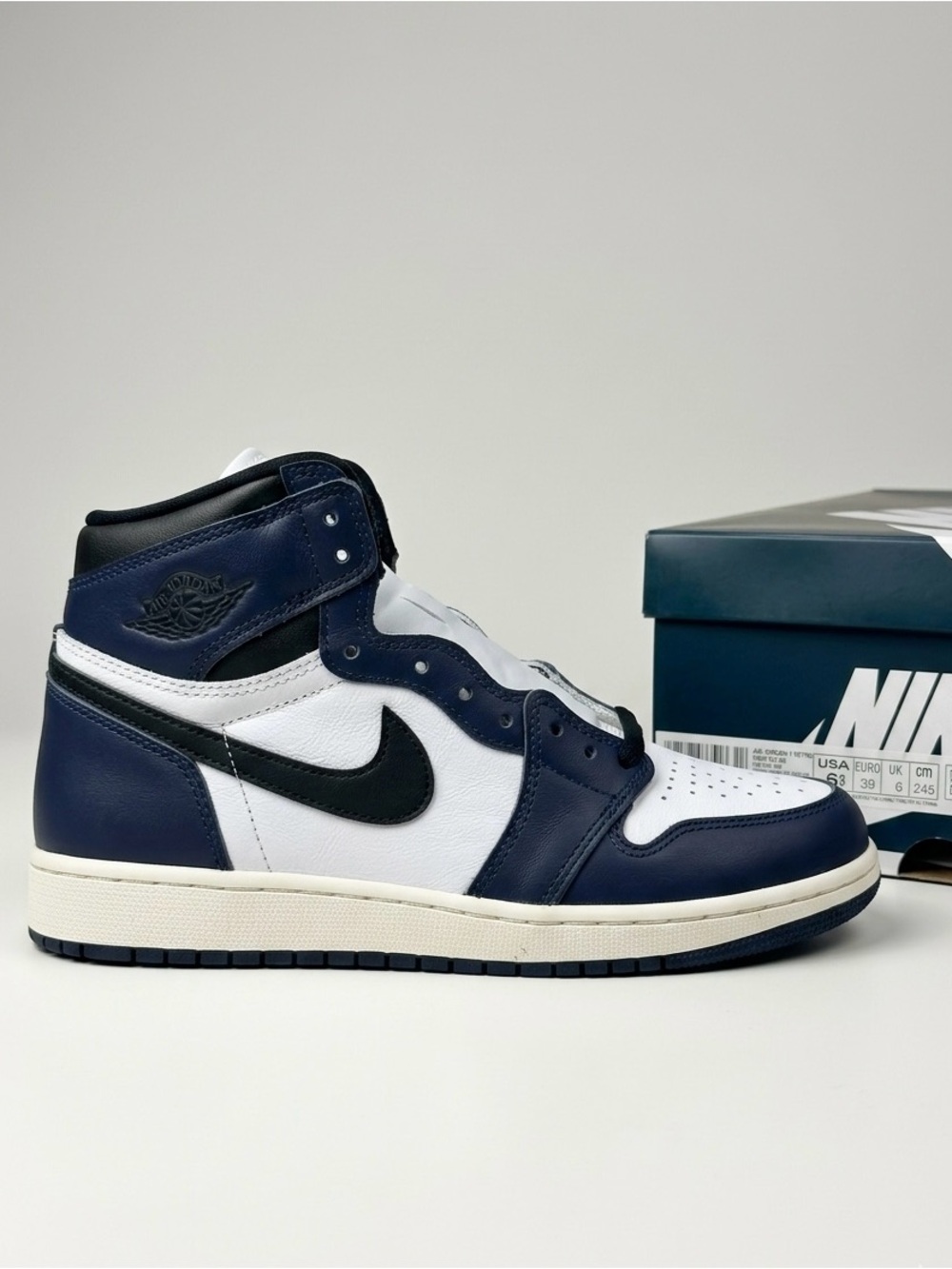 Nike Air Jordan 1 High Navy White Black